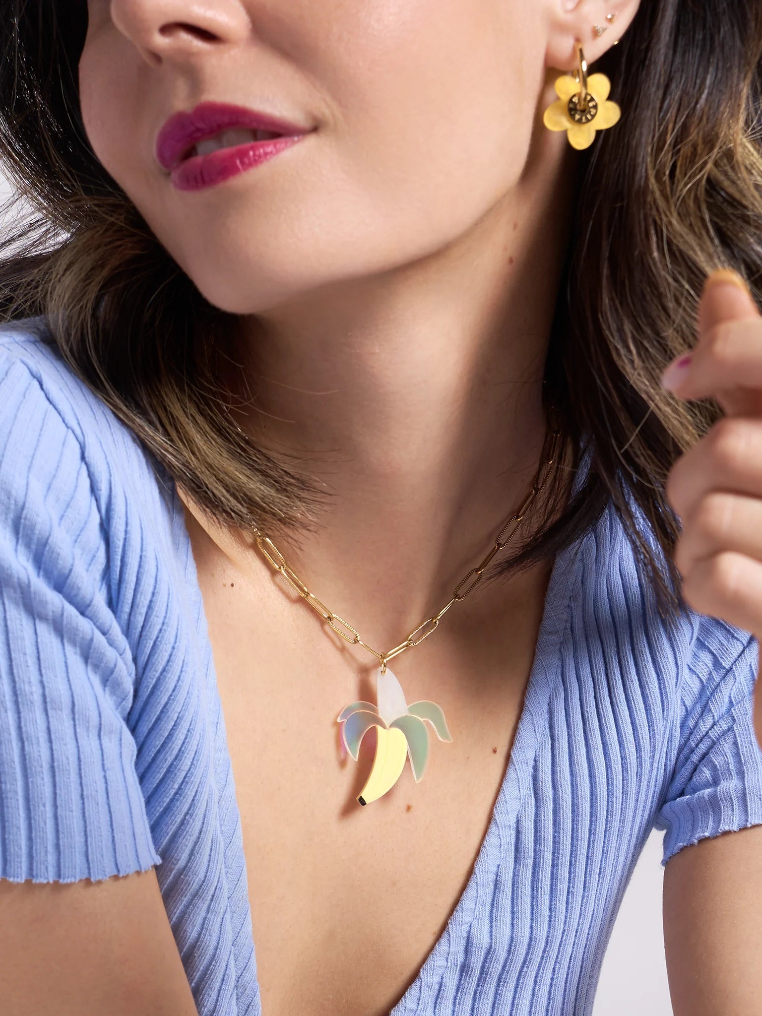 Banana Glam Colgante - Pepita 79