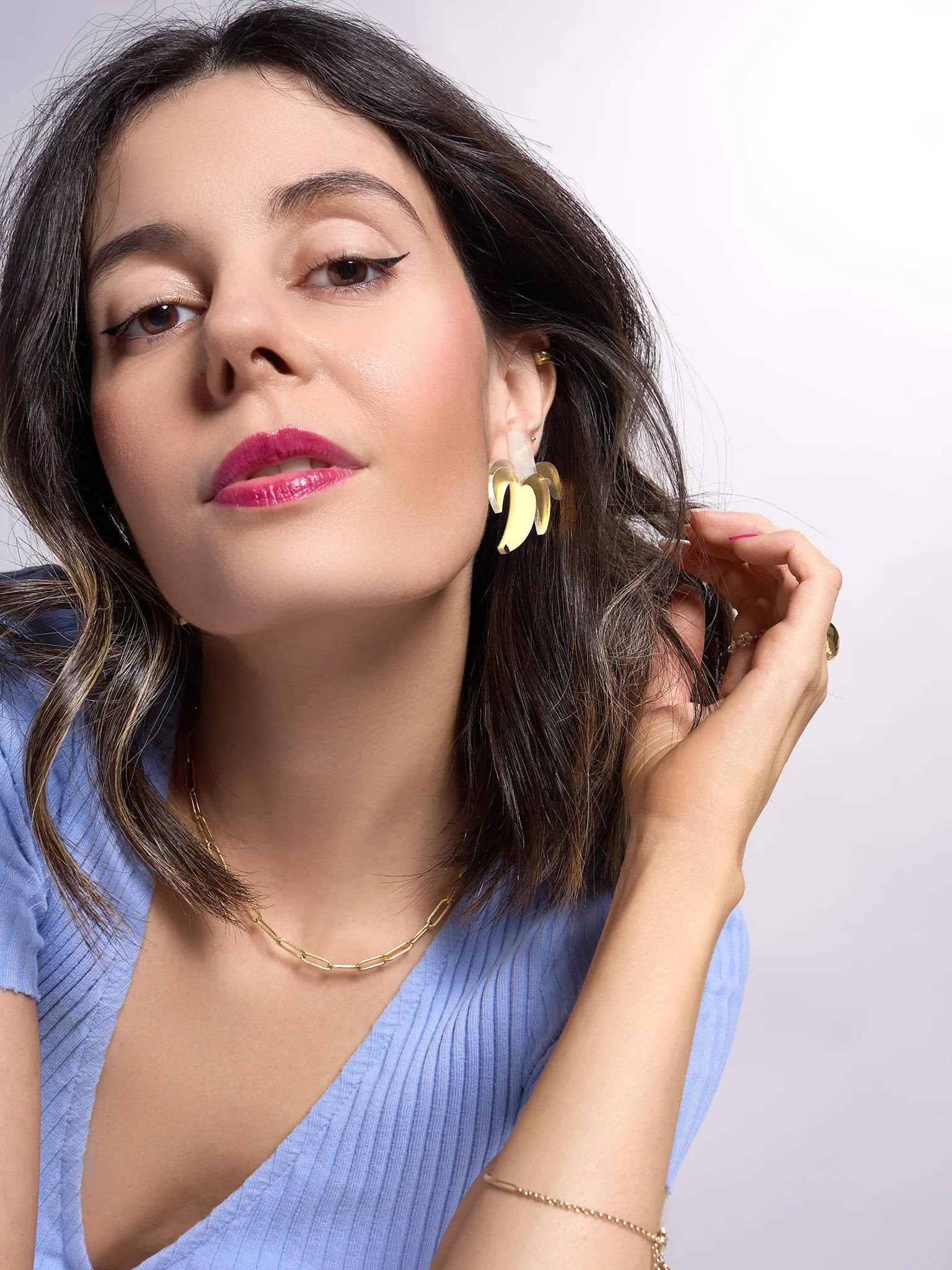 Banana Glam Pendientes Pendientes - Pepita 79