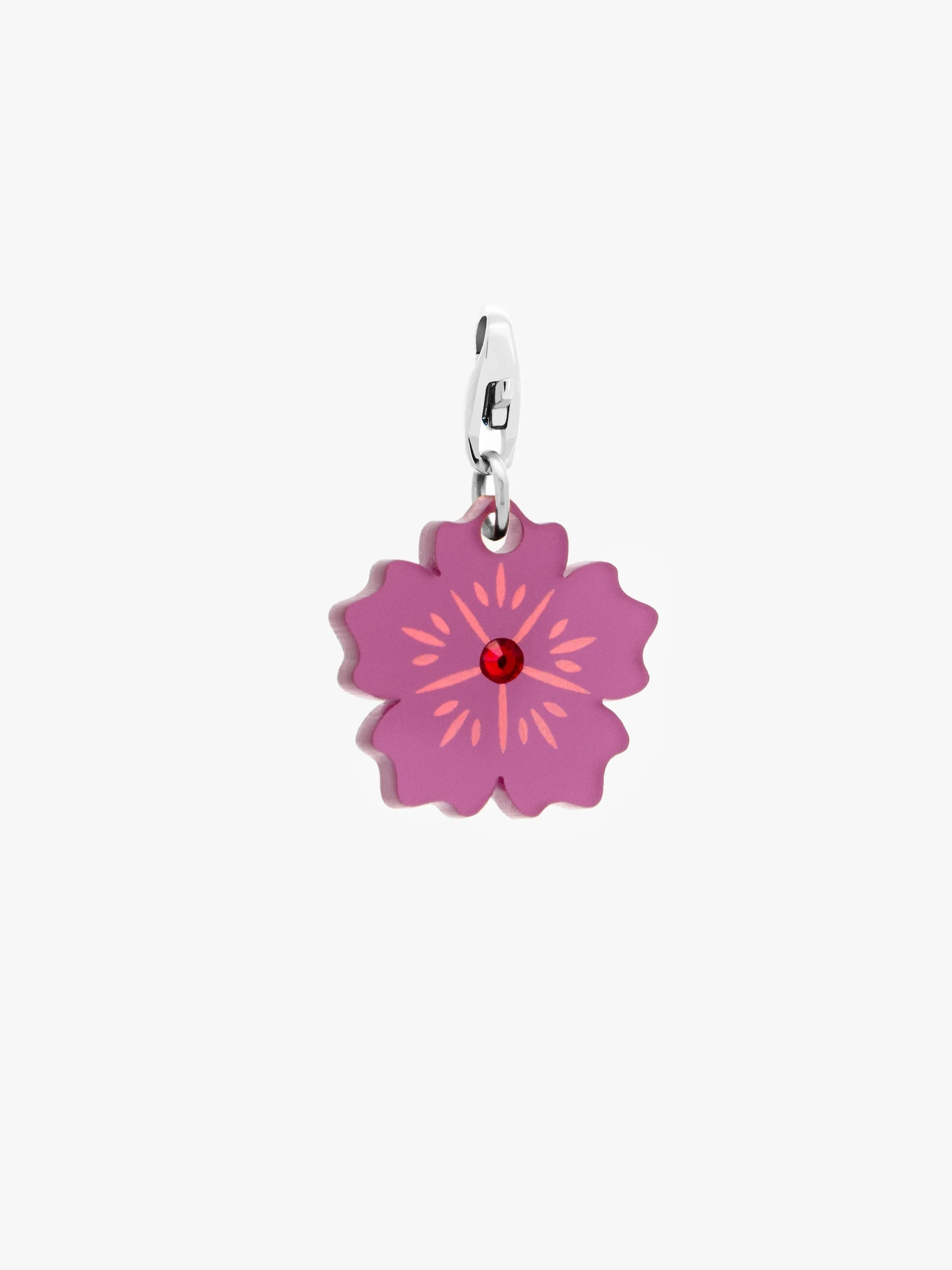 Purple Hibiscus Charm