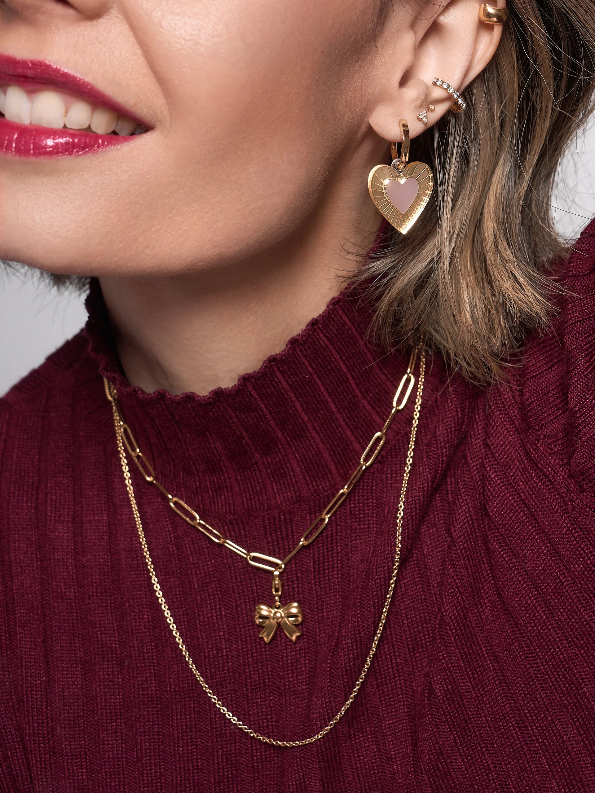 Lazo Oro Charm Pepita 79