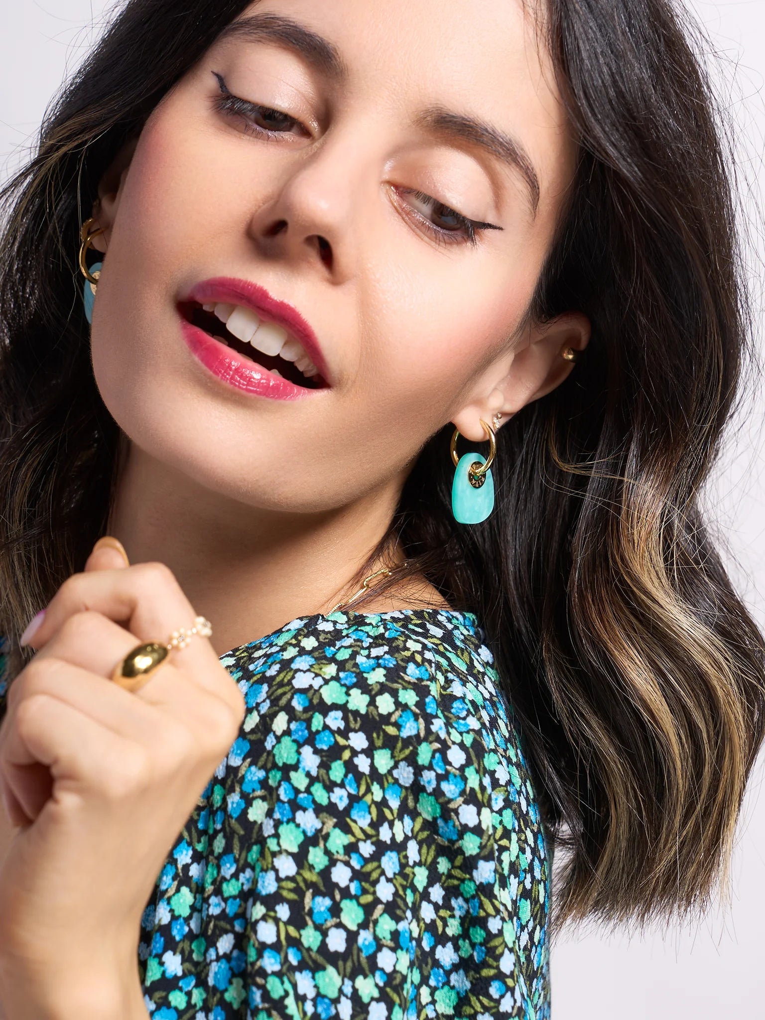 Pepitos Blue Hawaii Pendientes - Pepita 79