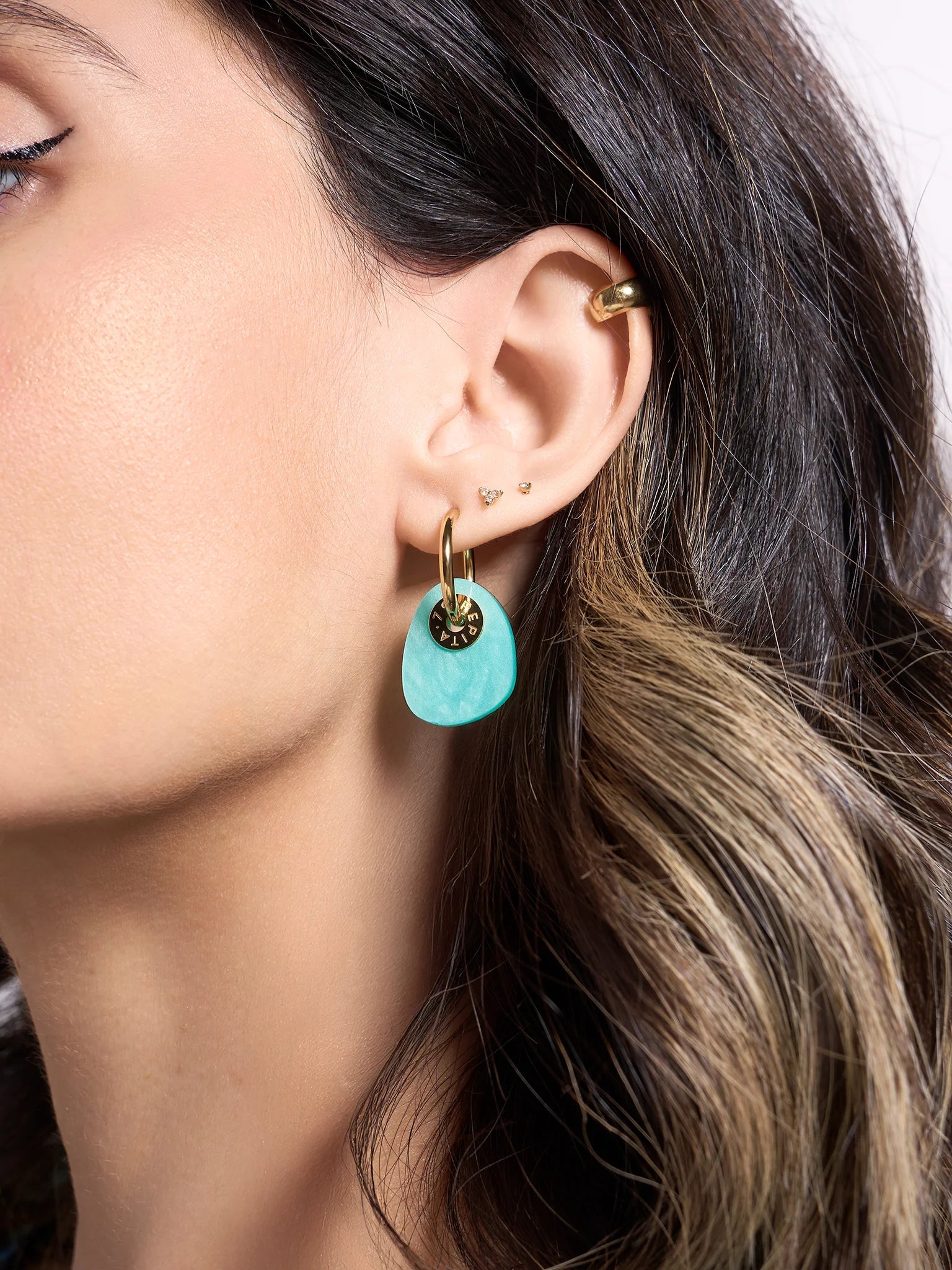 Pepitos Blue Hawaii Pendientes - Pepita 79