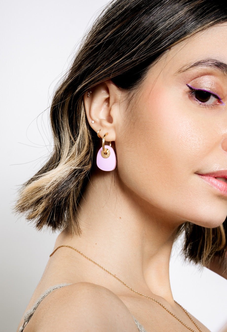 Pepitos Lilac Sugar Pendientes - Pepita 79