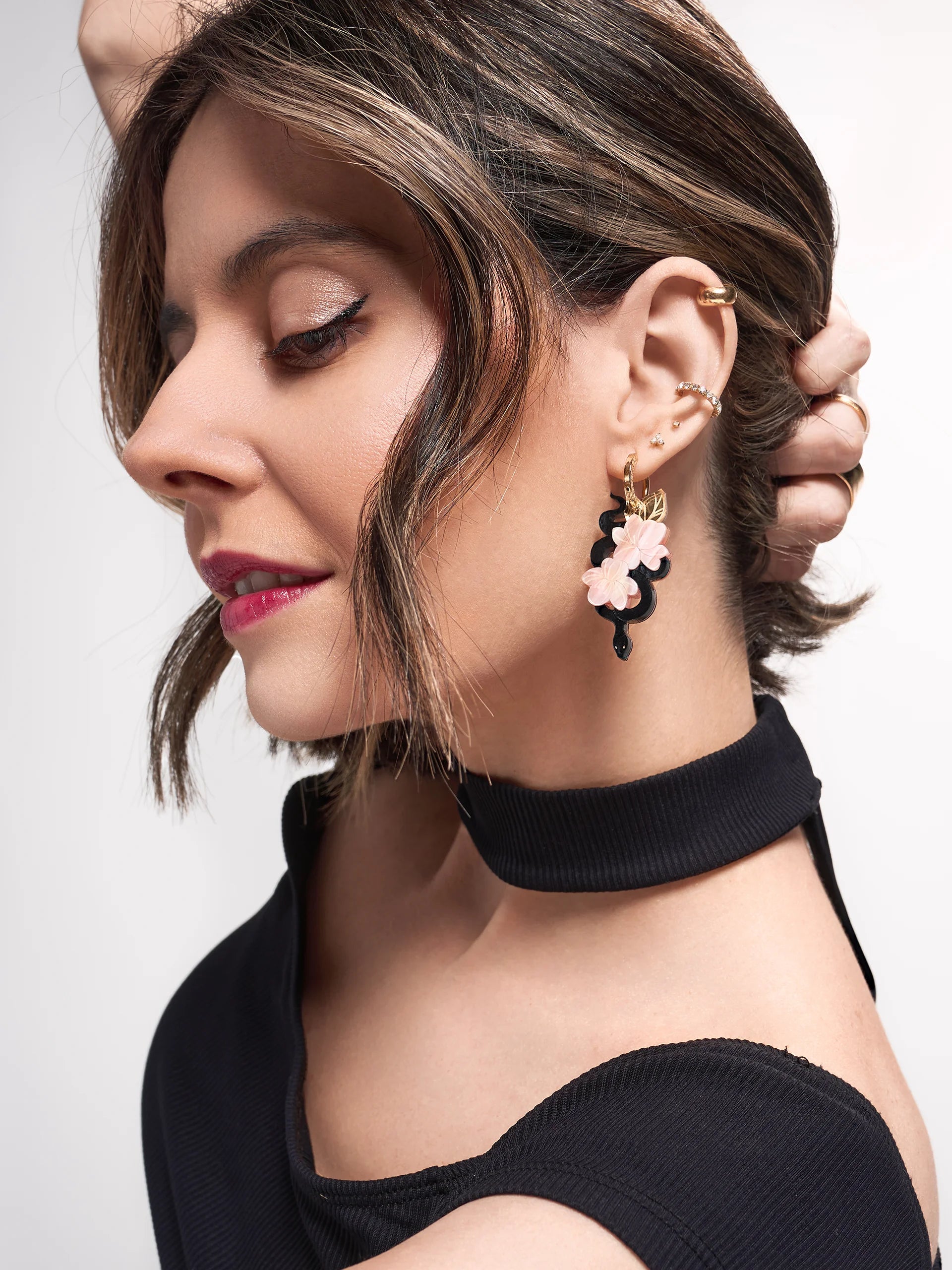 Ofidia Flower Earrings