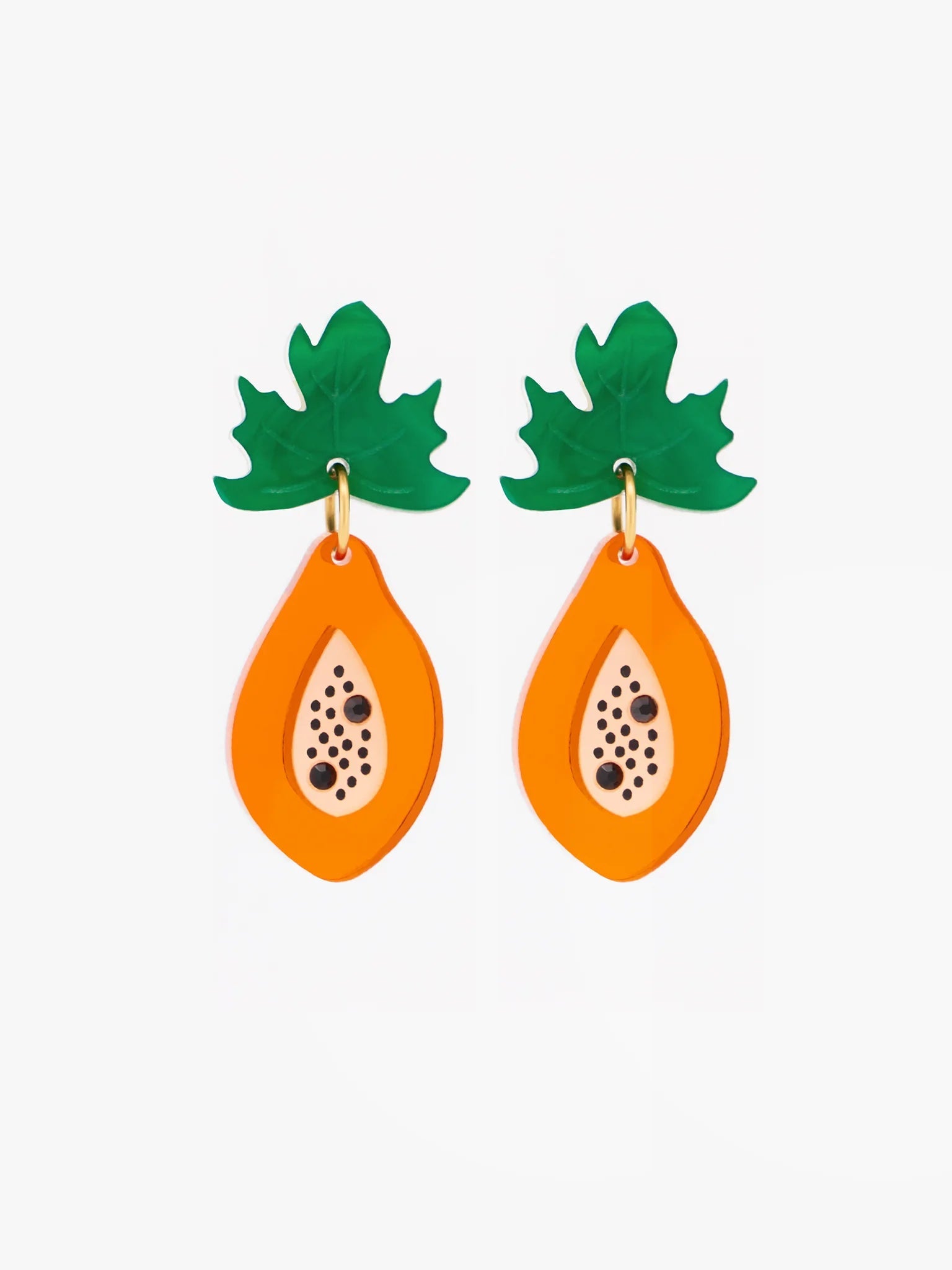 Tentación de Papaya Pendientes Pendientes - Pepita 79